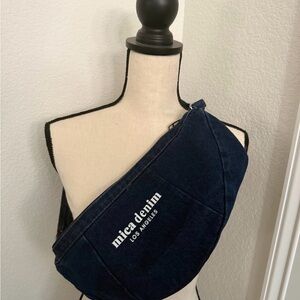 Denim Crossbody Bag